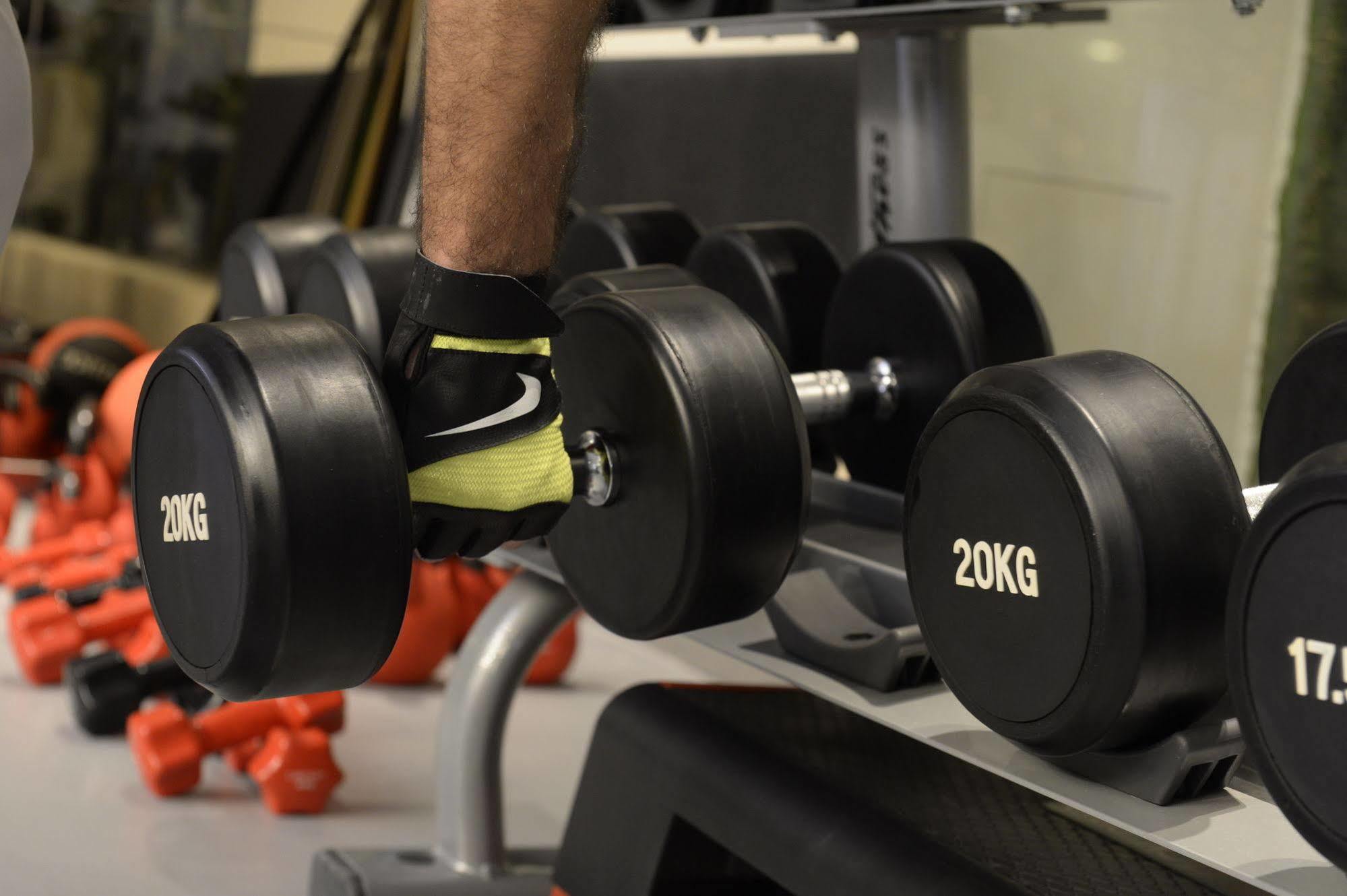 Lancaster Plaza Beirut Hotel Exterior photo 20 kg (44 lb) dumbbells