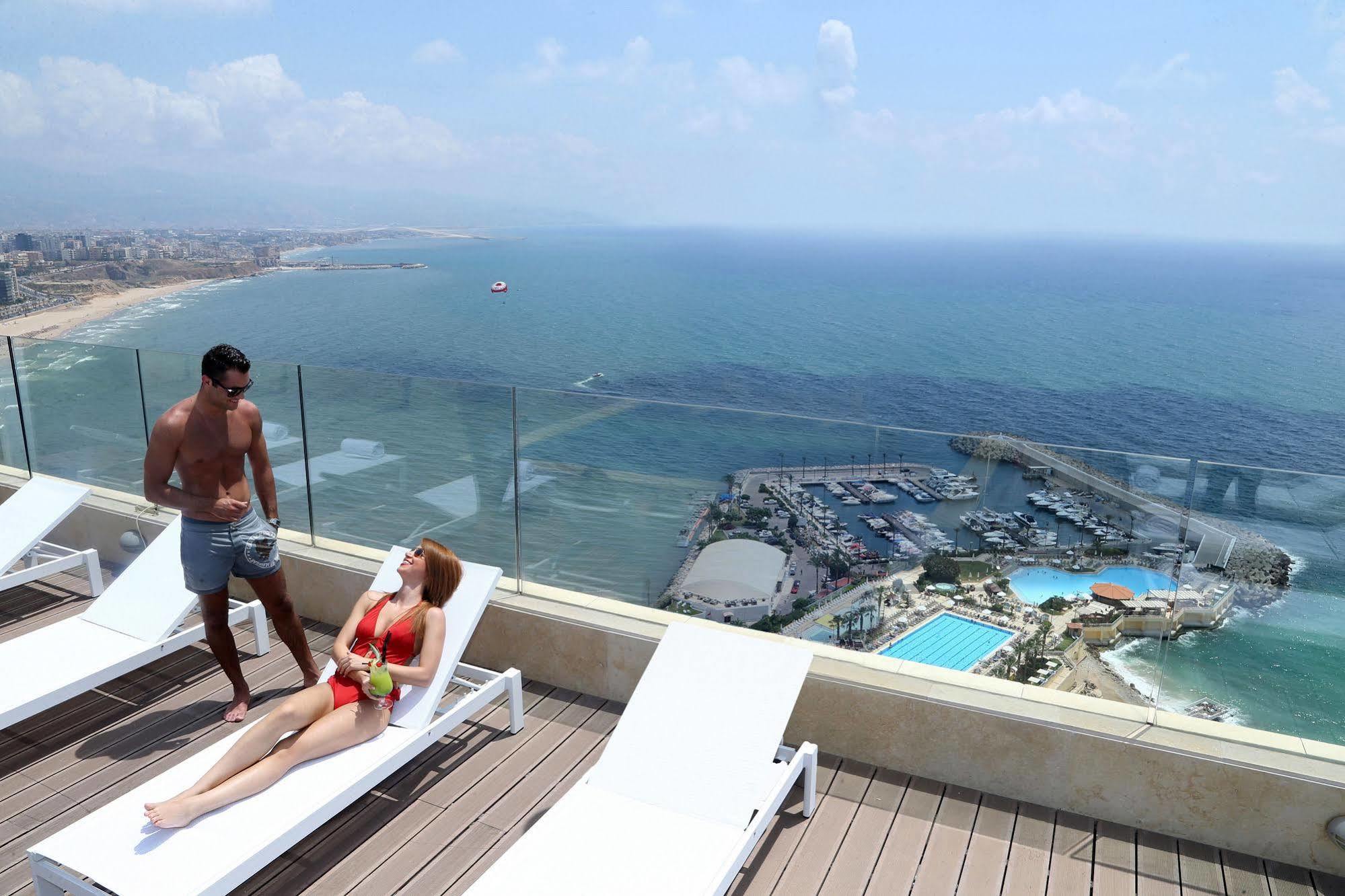 Lancaster Plaza Beirut Hotel Exterior photo View from the rooftop